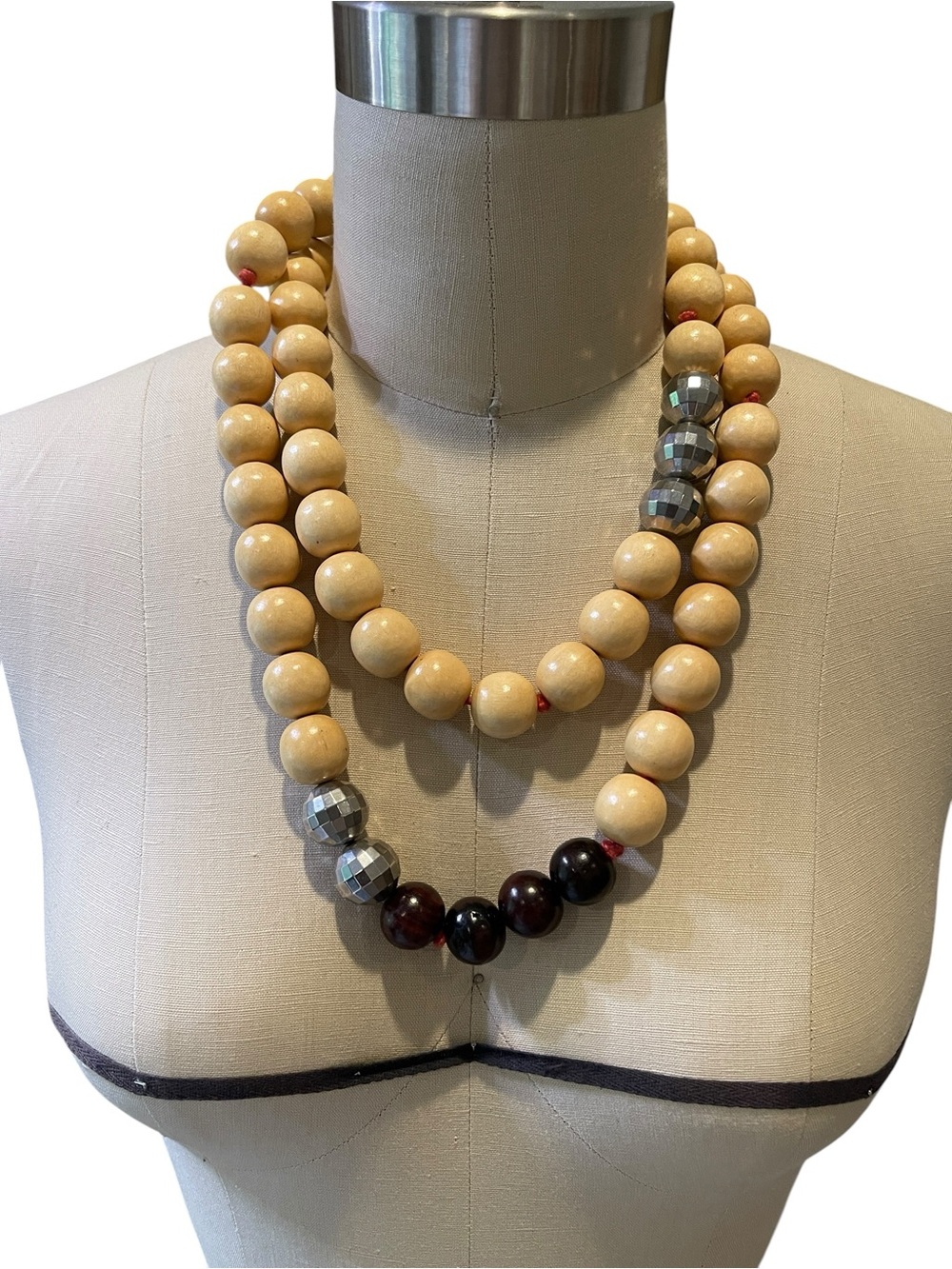 Statement Beaded Necklace
